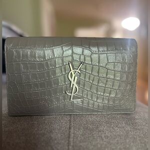 Authenticated YSL Saint Laurent clutch